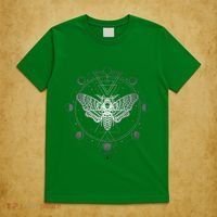 Moon Phases With Moth Blackcraft Clothing T-Shirt thumb 5