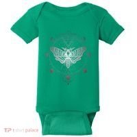 Moon Phases With Moth Blackcraft Clothing Baby Bodysuit thumb 0