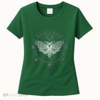 Moon Phases With Moth Blackcraft Clothing Women's T-Shirt thumb 0