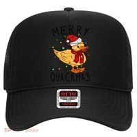 Merry Quackmas Duck Funny Christmas Lights Gift Xmas Holiday Hat thumb 0