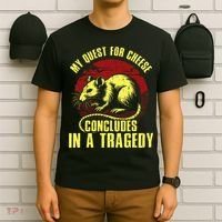 My Quest For Cheese Concludes In A Tragedy T-Shirt thumb 6
