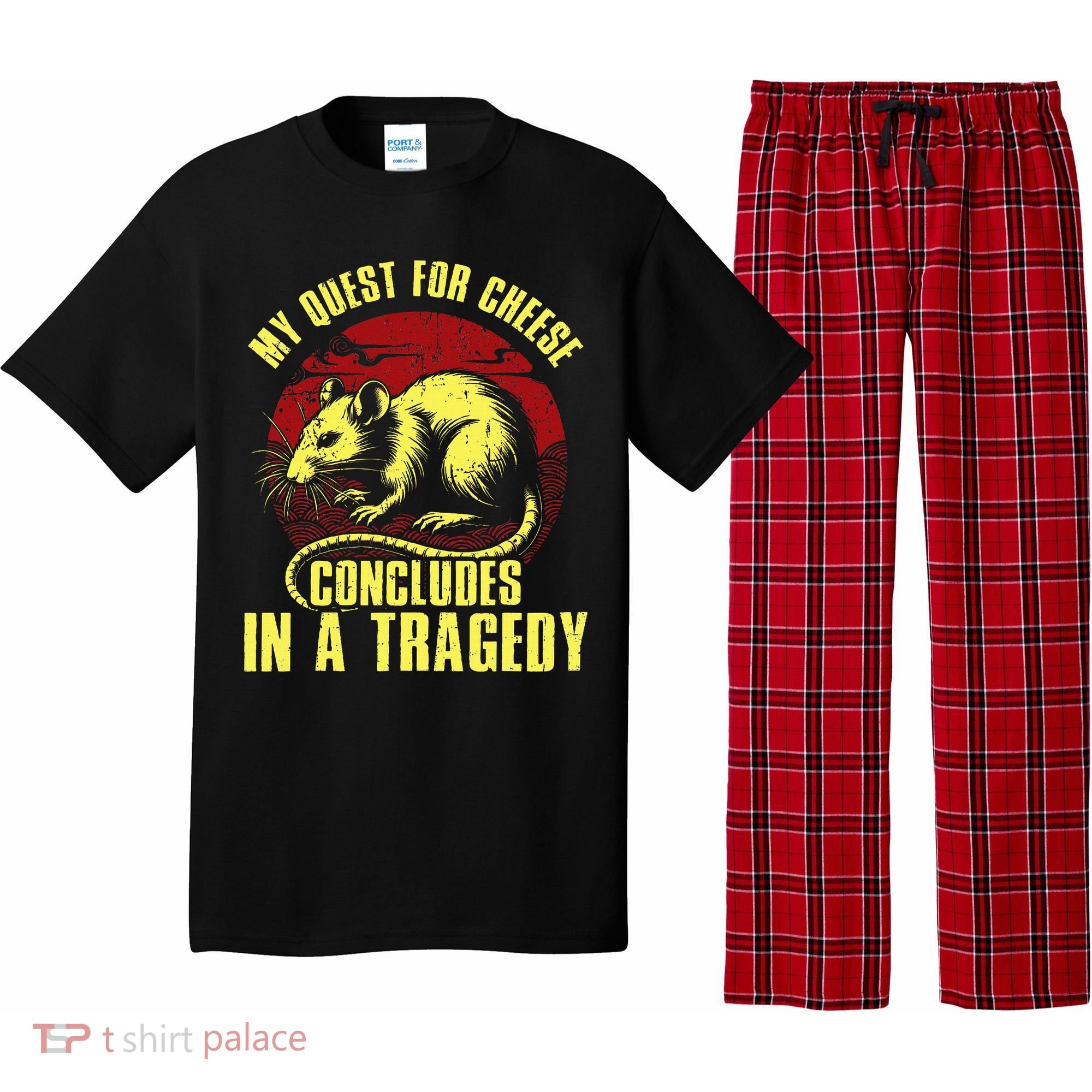 My Quest For Cheese Concludes In A Tragedy Pajama Set