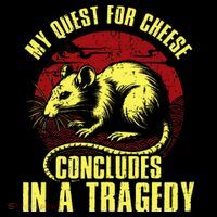 My Quest For Cheese Concludes In A Tragedy Ornament thumb 1