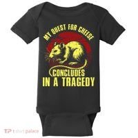 My Quest For Cheese Concludes In A Tragedy Baby Bodysuit thumb 0