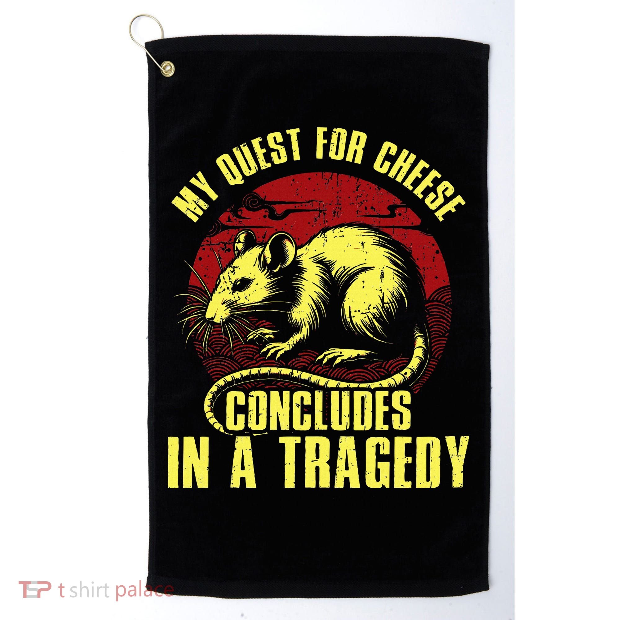 My Quest For Cheese Concludes In A Tragedy Golf Towel