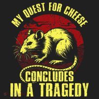 My Quest For Cheese Concludes In A Tragedy Golf Towel thumb 3