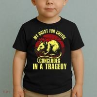 My Quest For Cheese Concludes In A Tragedy Toddler T-Shirt thumb 2