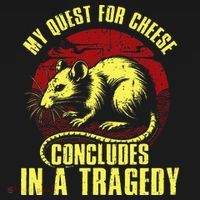 My Quest For Cheese Concludes In A Tragedy Kids T-Shirt thumb 4