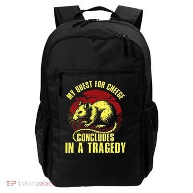 My Quest For Cheese Concludes In A Tragedy Rat Backpack