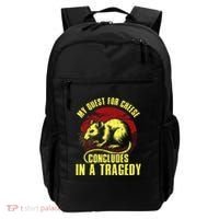 My Quest For Cheese Concludes In A Tragedy Rat Backpack thumb 0