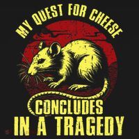 My Quest For Cheese Concludes In A Tragedy Rat Backpack thumb 2