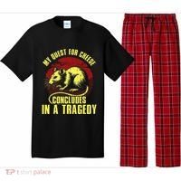 My Quest For Cheese Concludes In A Tragedy Rat Pajama Set thumb 0