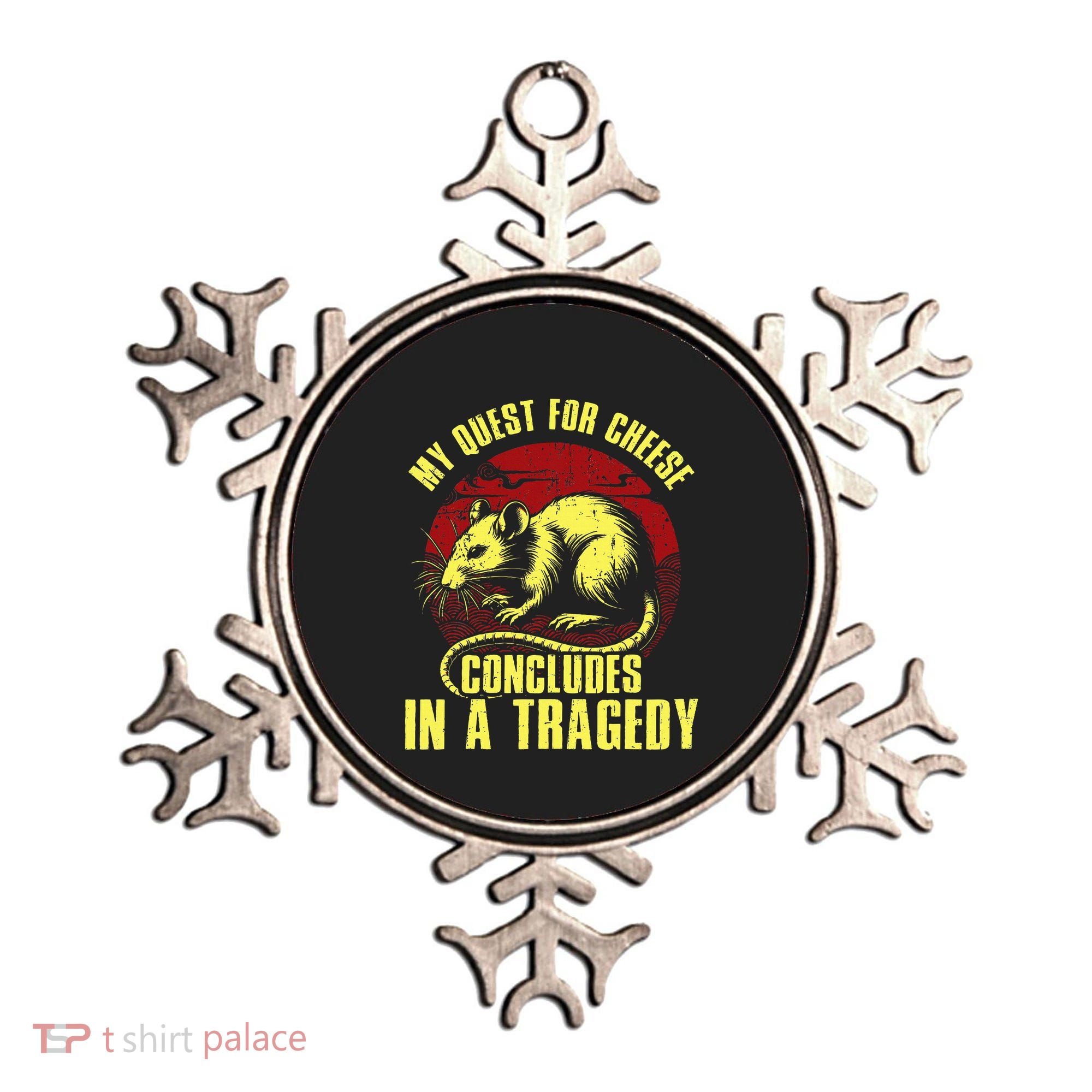 My Quest For Cheese Concludes In A Tragedy Rat Ornament