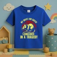 My Quest For Cheese Concludes In A Tragedy Rat Toddler T-Shirt thumb 3