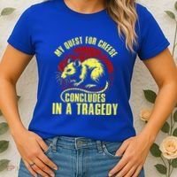 My Quest For Cheese Concludes In A Tragedy Rat Women's T-Shirt thumb 2