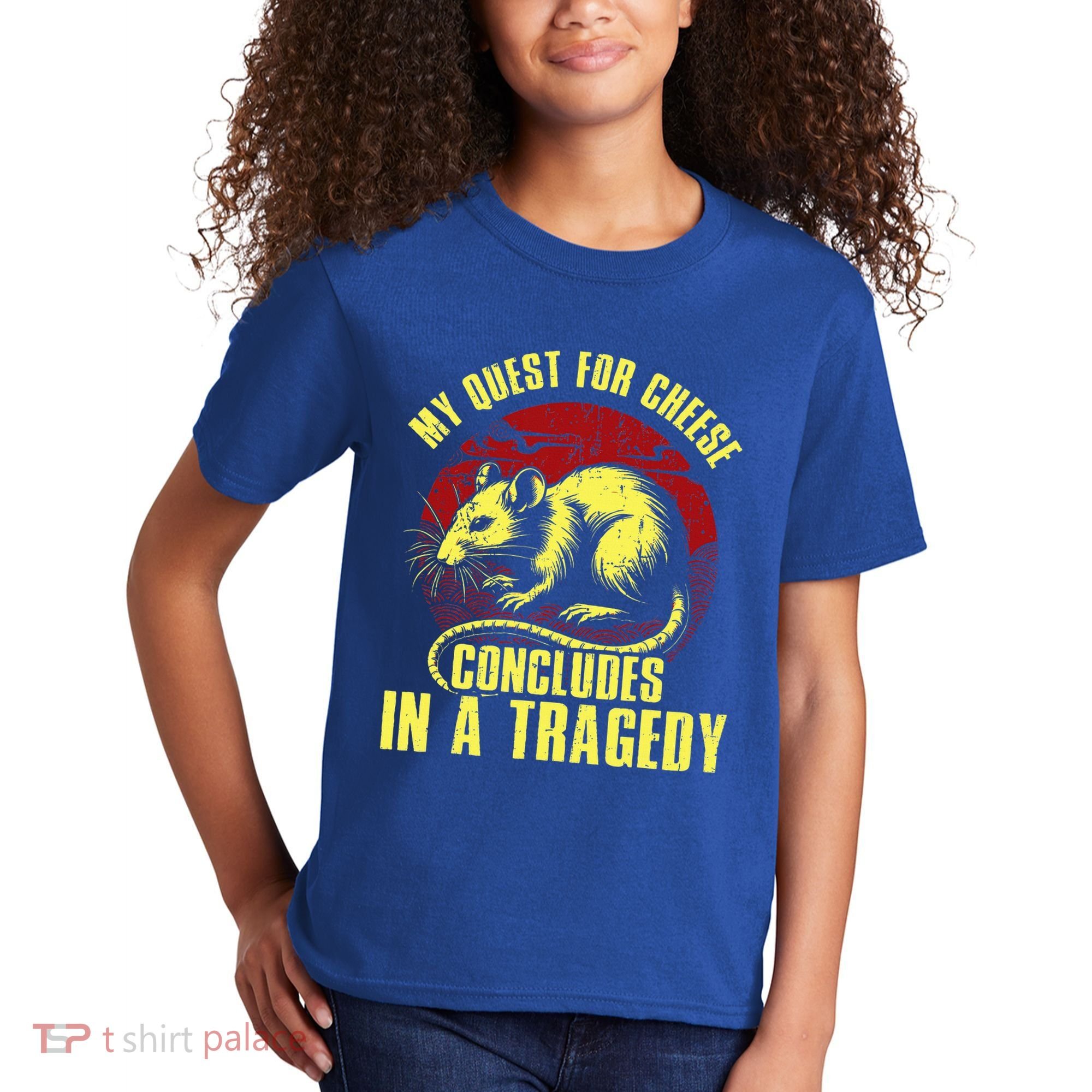 My Quest For Cheese Concludes In A Tragedy Rat Kids T-Shirt