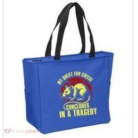 My Quest For Cheese Concludes In A Tragedy Rat Tote Bag thumb 2