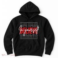 Motivational Quote Inspiration Positive Saying Life Slogan Hoodie thumb 0