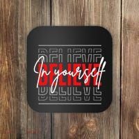 Motivational Quote Inspiration Positive Saying Life Slogan Coaster thumb 0