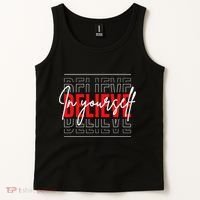 Motivational Quote Inspiration Positive Saying Life Slogan Tank Top thumb 2