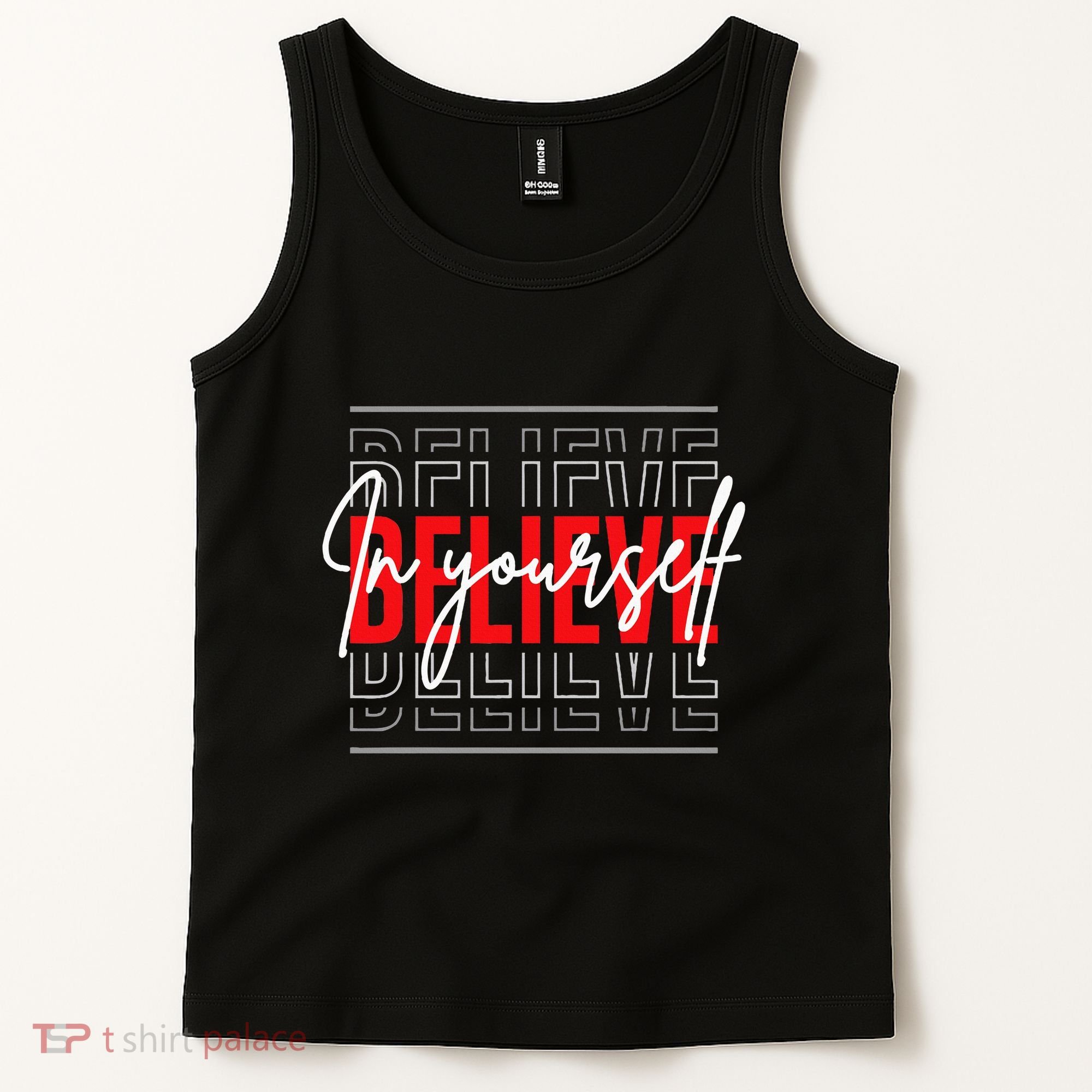 Motivational Quote Inspiration Positive Saying Life Slogan Tank Top