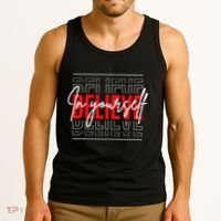 Motivational Quote Inspiration Positive Saying Life Slogan Tank Top thumb 3