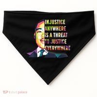 MLK Quote | Martin Luther King Jr Day | Black History Month USA-Made Doggie Bandana thumb 0