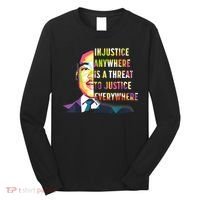MLK Quote | Martin Luther King Jr Day | Black History Month Long Sleeve Shirt thumb 0