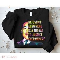 MLK Quote | Martin Luther King Jr Day | Black History Month Sweatshirt thumb 2