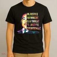 MLK Quote | Martin Luther King Jr Day | Black History Month T-Shirt thumb 3