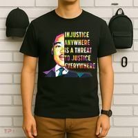 MLK Quote | Martin Luther King Jr Day | Black History Month T-Shirt thumb 6