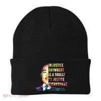 MLK Quote | Martin Luther King Jr Day | Black History Month Beanie thumb 0