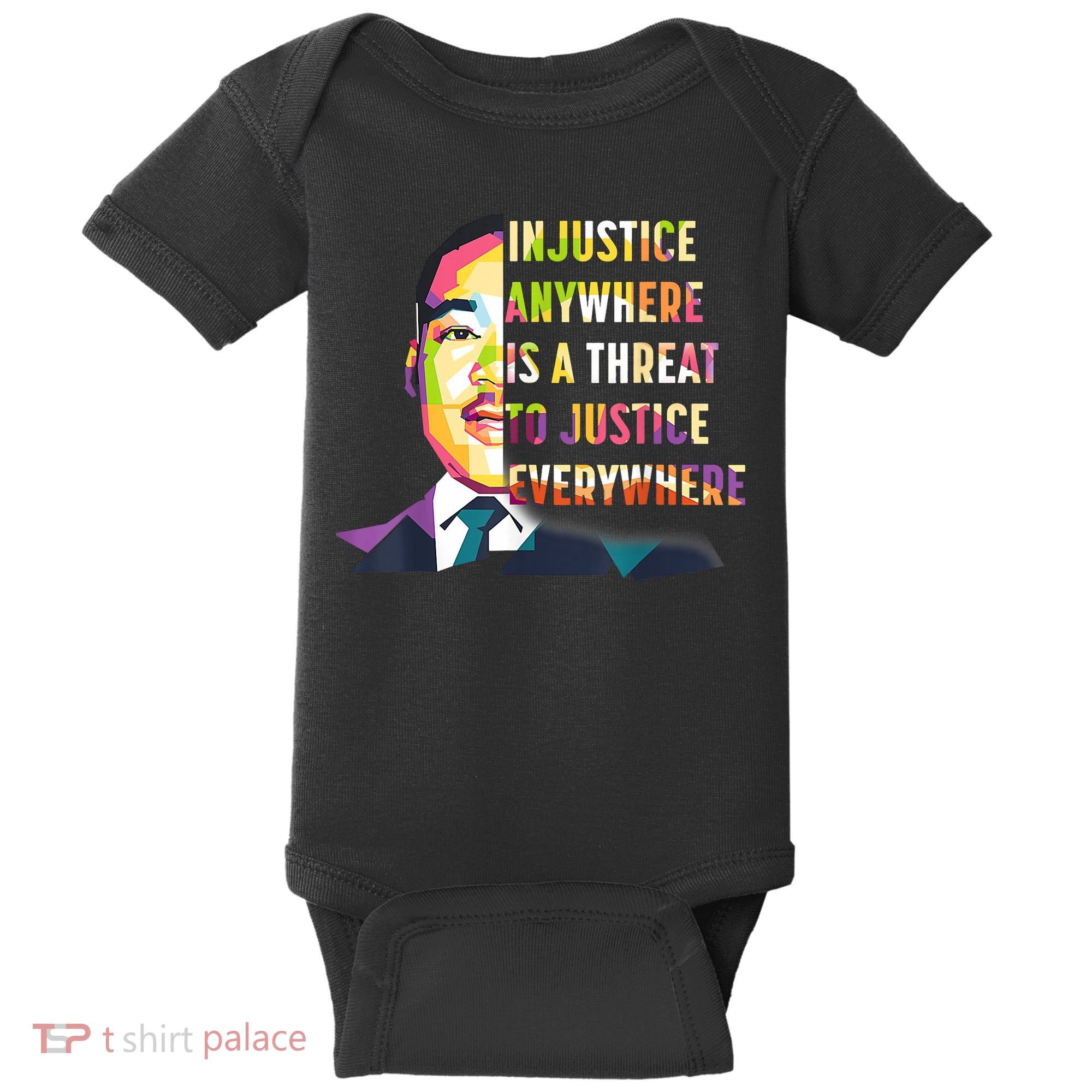 MLK Quote | Martin Luther King Jr Day | Black History Month Baby Bodysuit