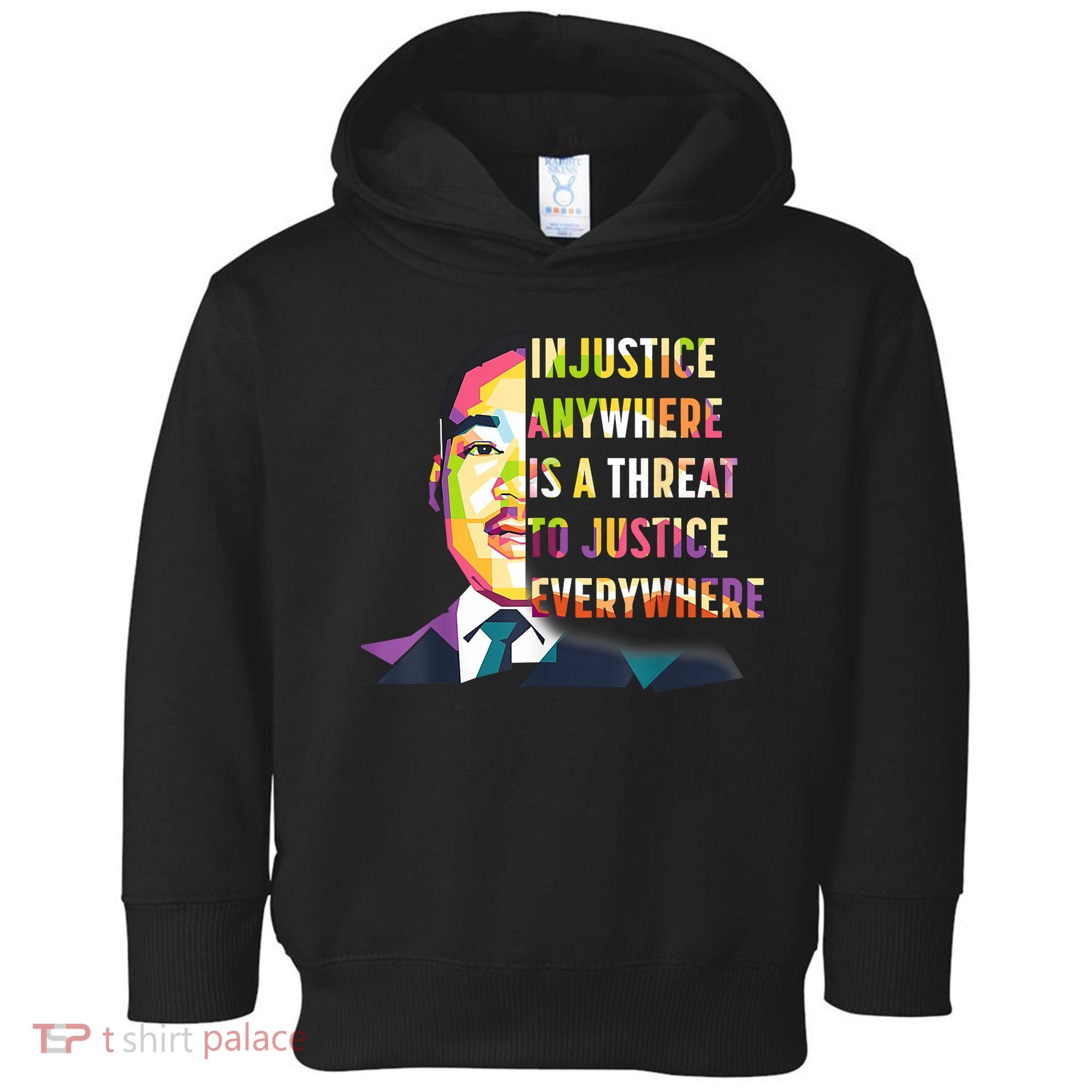 MLK Quote | Martin Luther King Jr Day | Black History Month Toddler Hoodie