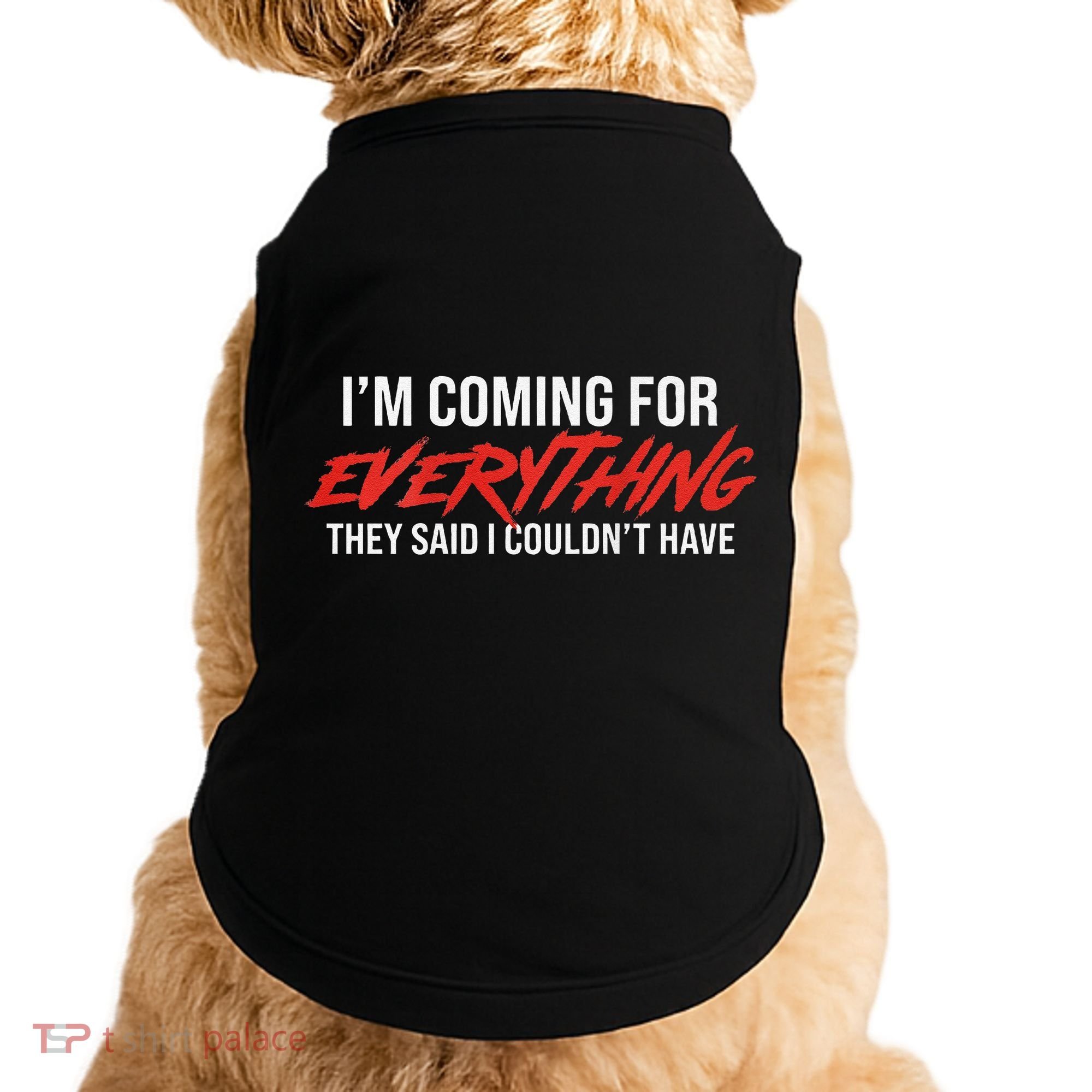 Motivational Quote Motivation For Success And Workout Doggie Tank