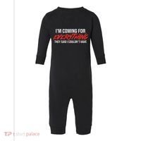 Motivational Quote Motivation For Success And Workout Infant Fleece One Piece thumb 0