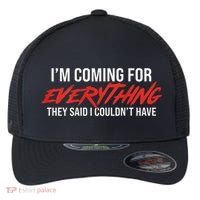 Motivational Quote Motivation For Success And Workout Flexfit Unipanel Trucker Cap thumb 0