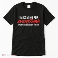 Motivational Quote Motivation For Success And Workout Tall T-Shirt thumb 0
