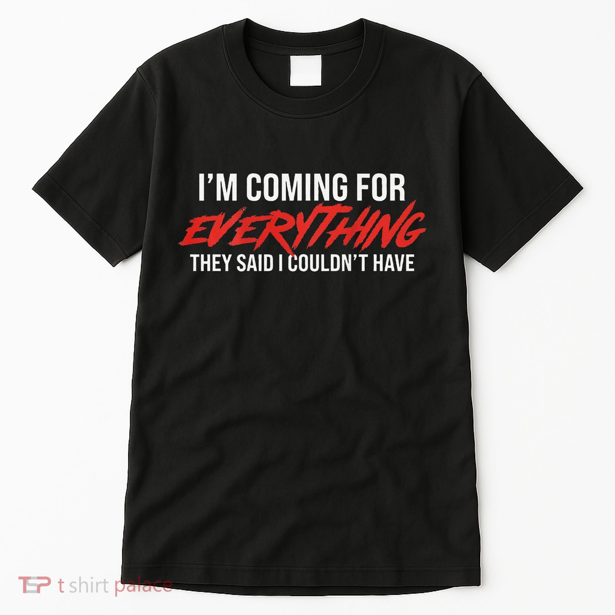 Motivational Quote Motivation For Success And Workout Tall T-Shirt