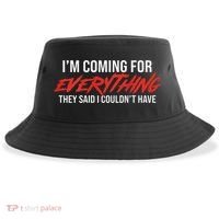 Motivational Quote Motivation For Success And Workout Sustainable Bucket Hat thumb 0