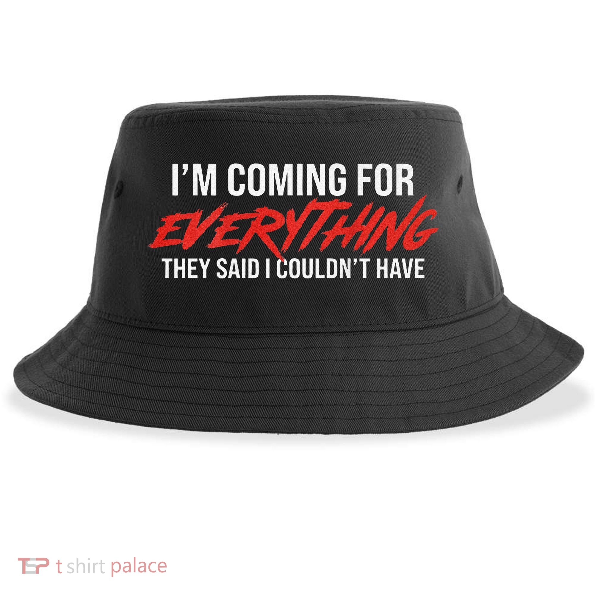 Motivational Quote Motivation For Success And Workout Sustainable Bucket Hat