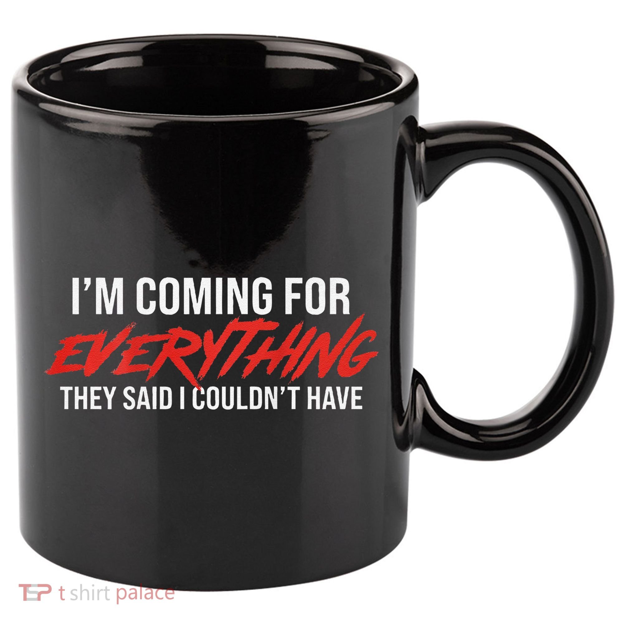 Motivational Quote Motivation For Success And Workout 11oz C Handle Ceramic Mug