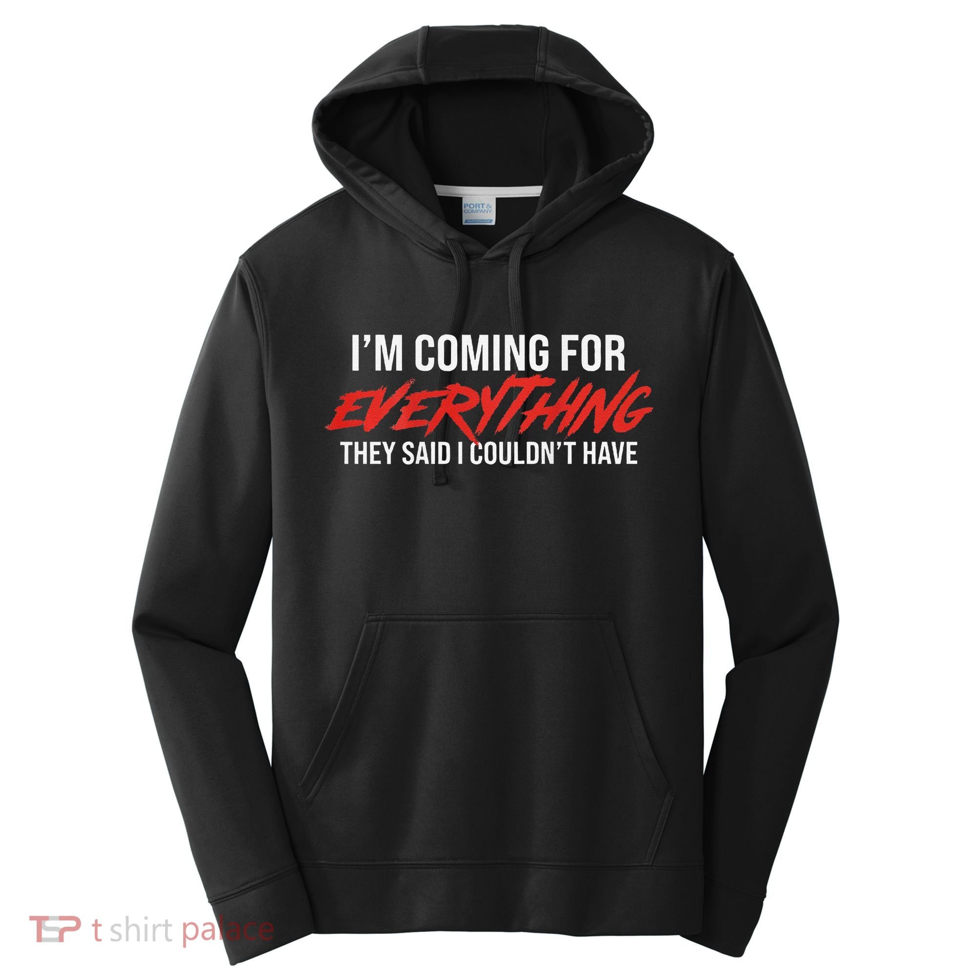 Motivational Quote Motivation For Success And Workout Performance Fleece Hoodie