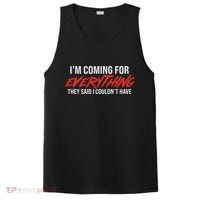 Motivational Quote Motivation For Success And Workout PosiCharge Competitor Tank thumb 0