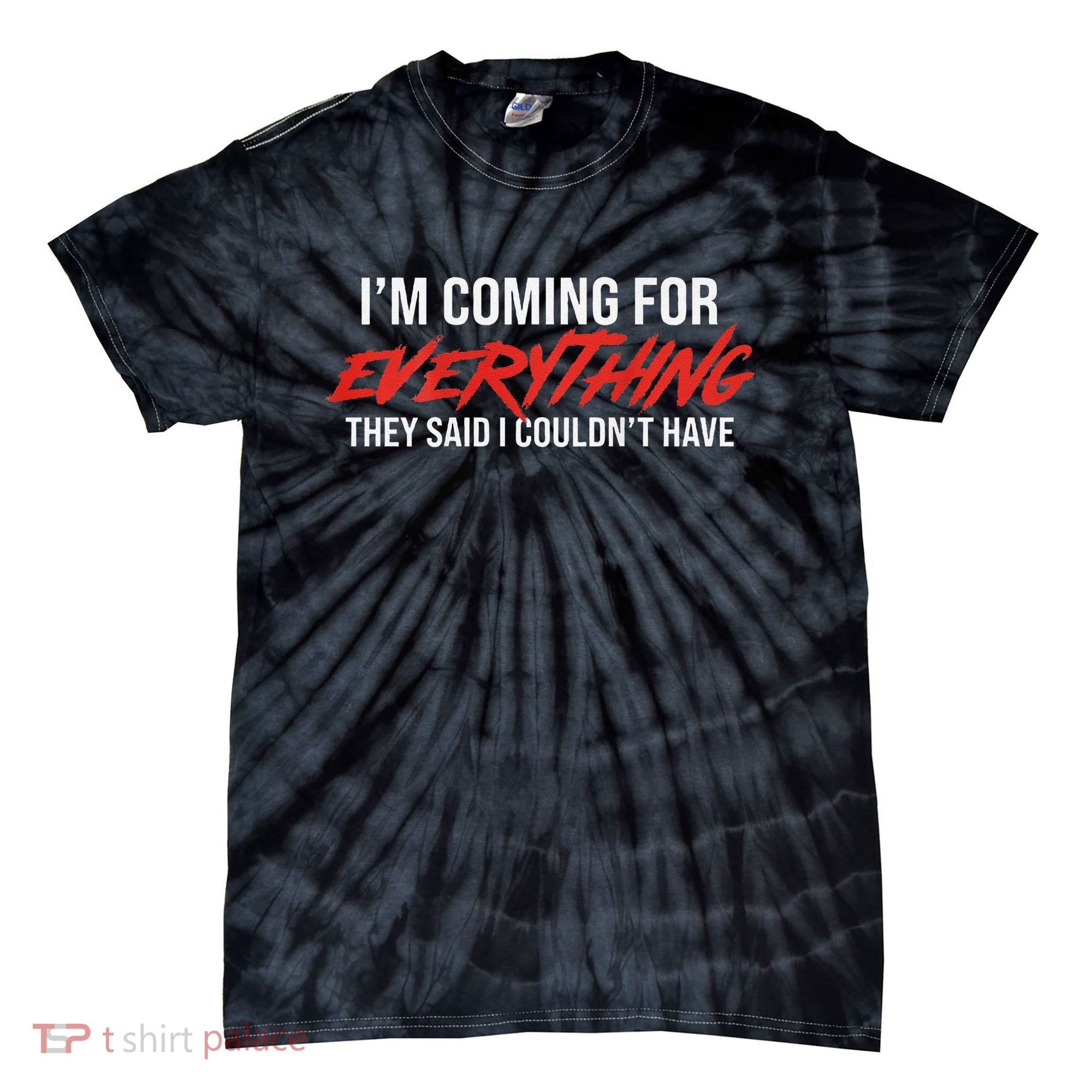 Motivational Quote Motivation For Success And Workout Tie-Dye T-Shirt