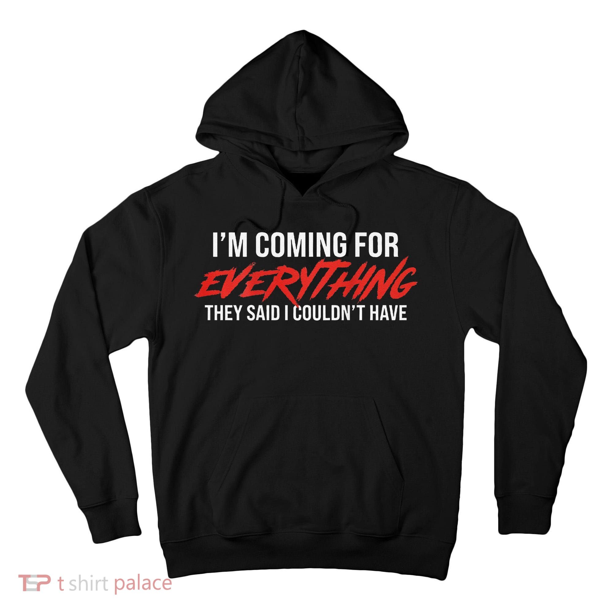 Motivational Quote Motivation For Success And Workout Tall Hoodie