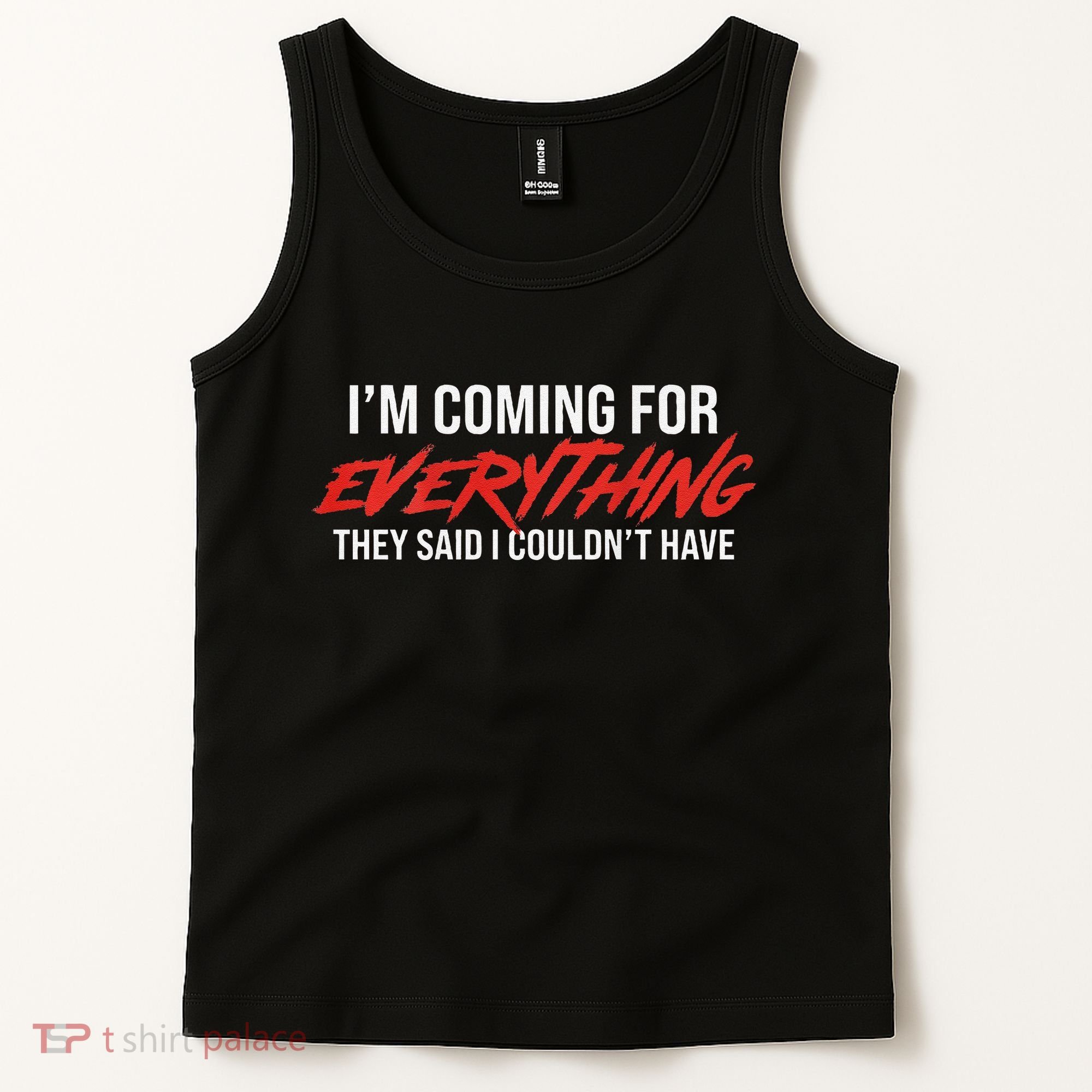 Motivational Quote Motivation For Success And Workout Tank Top