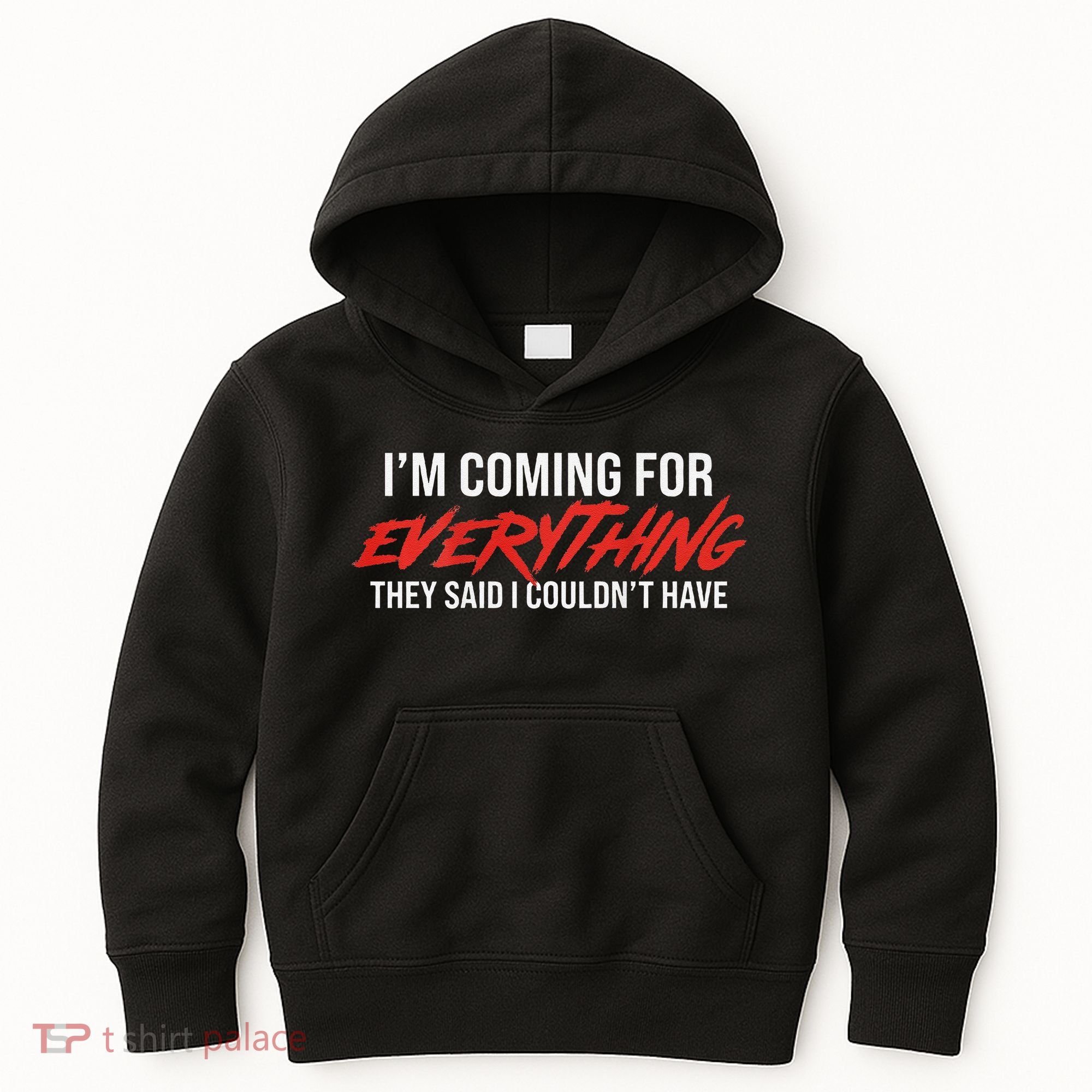 Motivational Quote Motivation For Success And Workout Kids Hoodie
