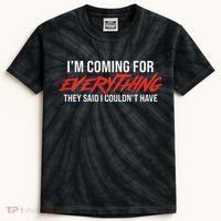 Motivational Quote Motivation For Success And Workout Kids Tie-Dye T-Shirt thumb 0