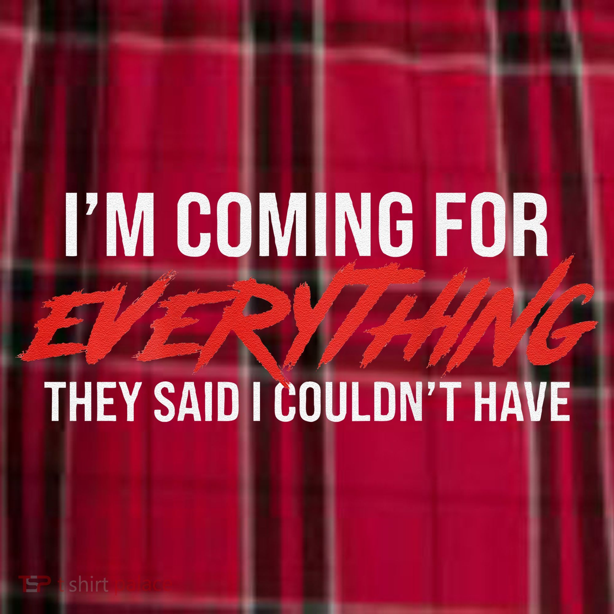 Motivational Quote Motivation For Success And Workout Men's Flannel Plaid Pajama Pants